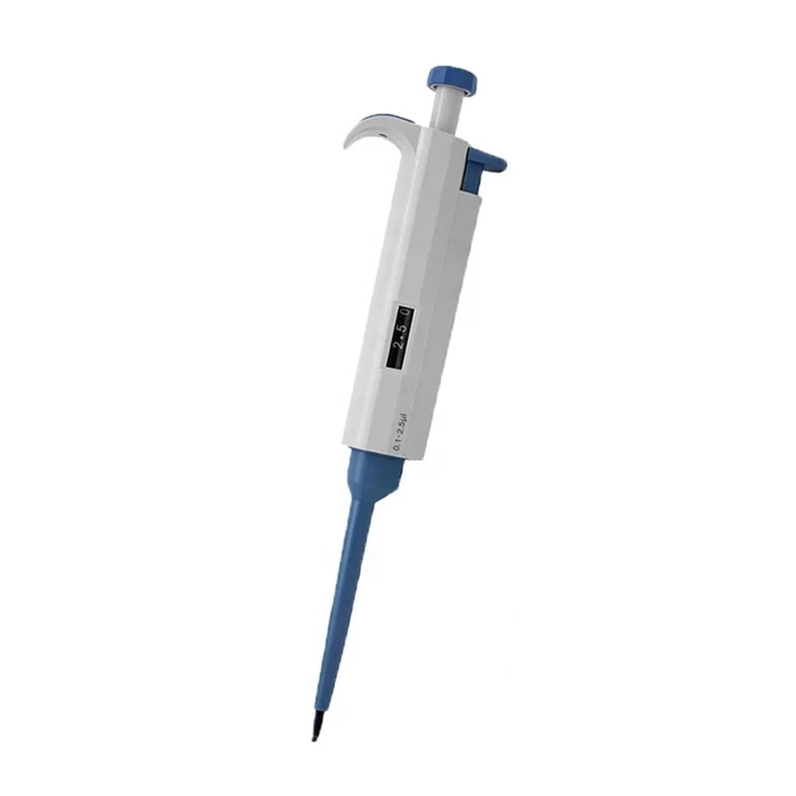 Pipetas de laboratorio, Pipeta electrónica monocanal ultrasónica de 0,1 a 2,5 μl,Micropipetas