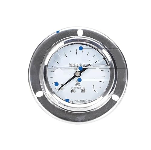 Manomètre résistant aux chocs aiguille stable YN-60ZT contre vibrations M14