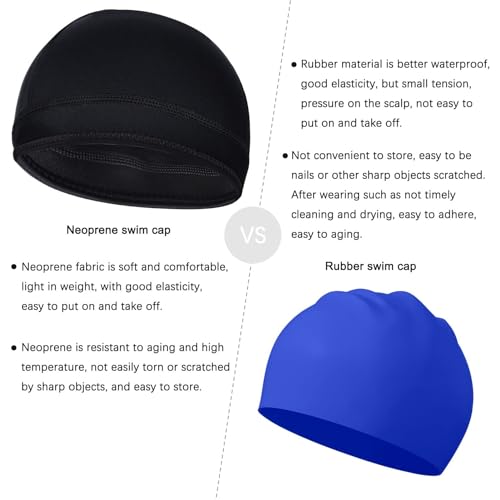 Image of 2mm Neoprene Dive Hood Thermal Mens Wetsuit Cap for Surf Snorkel