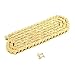 TREWFGH Compatible with 47cc 49cc Mini Bike Off-Road Motorcycle Sports Car Mini Motorcycle Chain 25H136 Chain Links and Chain Link Accessories(Black)