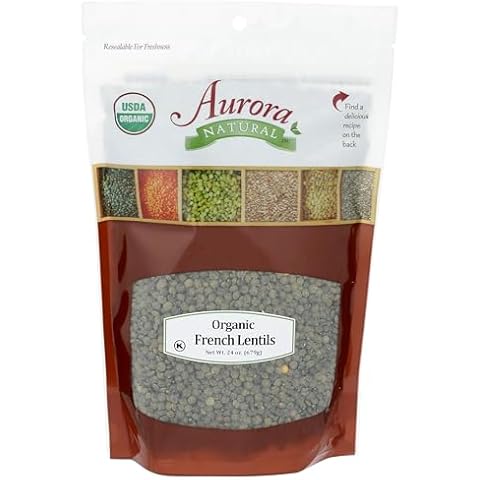 Aurora Products Organic French Lentils, 24 OZ Cover