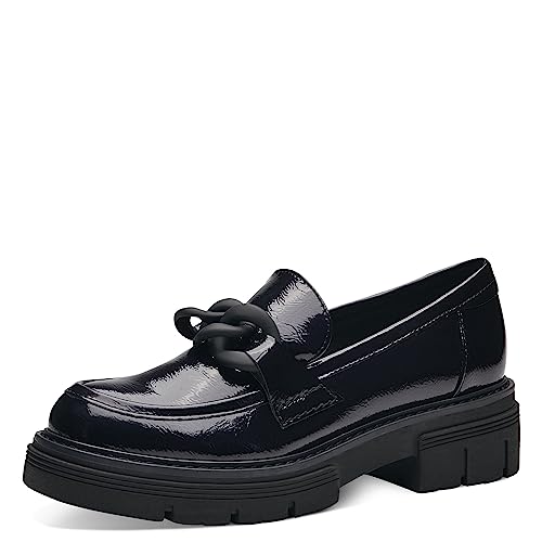 Image of MARCO TOZZI Women's Elegant Vegan Loafer with Heel
