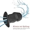 BDSMJOY Anal Tunnel Plug mit Stecker,Analplug für Paare Frauen Männer,Buttplug Spekulum Plugs Sexspielzeug Analspielzeuge Fisting erotisches Sexspielzeug für Paare extrem Sex (S) #3