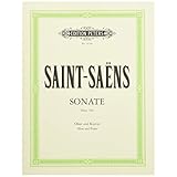 Alfred Music サン・サーンス : ソナタ 作品166 (オーボエ、ピアノ) ペータース出版