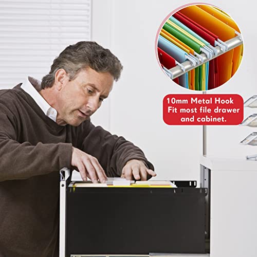 15 Pieces Expanding Hanging File Folders Capacity File Folders Hanging File Folders File Pockets Organizer File Folders Designed For Files And Charts, Letter Size Standard Color #TOP3