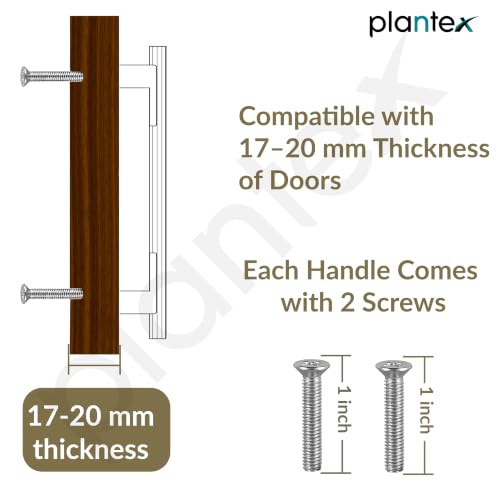 Image of Plantex Aluminium Cabinet Handle /900mm Wardrobe Handle for Home /Cupboard Door Pull-Push Handles for Office - Pack of 1 (DTC-5580, Brass Antique & Gold)