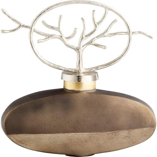 Cyan Design Viewleaf - Round sculpture-14.5 Inches Tall and 3.75 Inches Wide