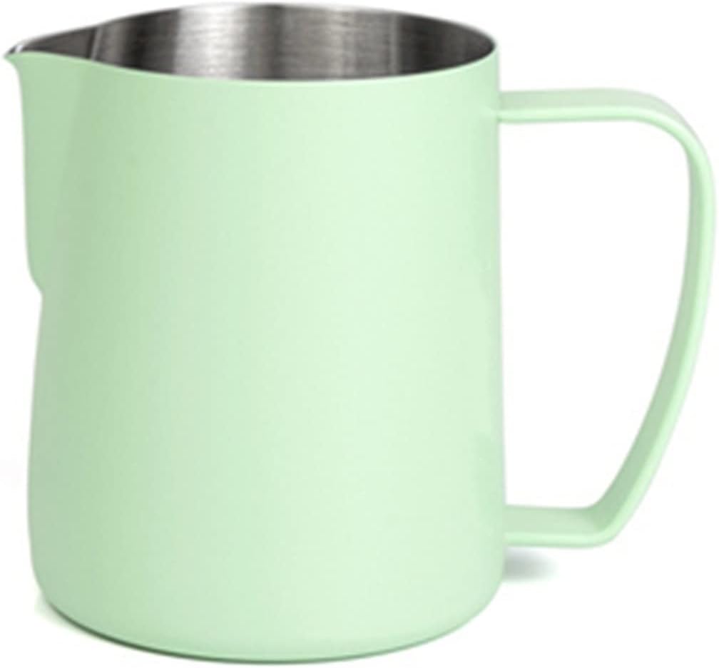 Milk Frothing Pitcher Household Pull Flower Cup Stainless Steel Milk Foam for Coffee Latte Art(#4)
