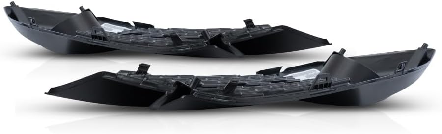 For Honda Civic Fog Light Cover 2016 2017 2018 Driver and Passenger Side Pair | Sedan | Primed | For HO1038129, HO1039129 | 71108-TBA-A10, 71103-TBA-A10