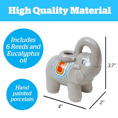 Difusor de Aceite con Cañas Elefante Beige miniatura 4