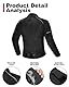 IRON JIA’S Motorradjacke Herren Abnehmbare Zertifizierte Motorradprotektoren Sommer Reiten Mesh atmungsaktiv komfortabel Herren Biker Jacke Schwarz-XXL