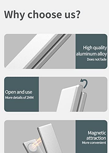 S&K Prime Phone Kickstand, Vertical And Horizontal Stand, Adjustable Angle, Compatible With Iphone 13/13 Pro/13 Mini/13 Pro Max/12/12 Pro/12 Mini/12 Pro Max And More (Black) #TOP2