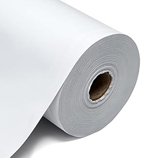 White Thermal Blackout Curtain Lining  3 Pass Opaque Blackout Curtain Fabric, 260GSM 54 Inches 137cm Wide  for Home, Caravans & Campervans  Fabric by The Metre by Discount Fabrics LTD