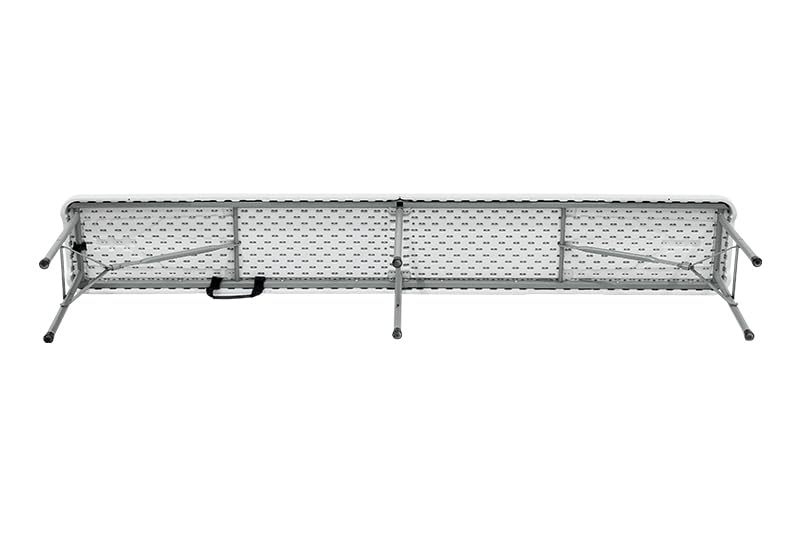 KAMBERG Banc Pliable 180 cm - 180 x 28 x 43,5 cm - Banc Pliant 180 cm | Poignée de Transport