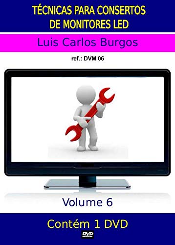 Curso em DVD aula Monitores LED. Prof. Burgos
