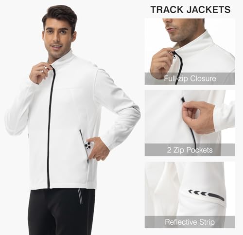 Image of TBMPOY Men's Tracksuits Sweatsuits for Men Sweat Track Suits 2 Piece Casual Athletic Jogging Outfits Full Zip Sets