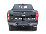 Original Ranger Tailgate Letters : Compatible with 2019-2023 Ford Ranger Tailgate Decals Name Vinyl Graphics (Fits as Shown) (05 Silver Metallic – Wet Install)