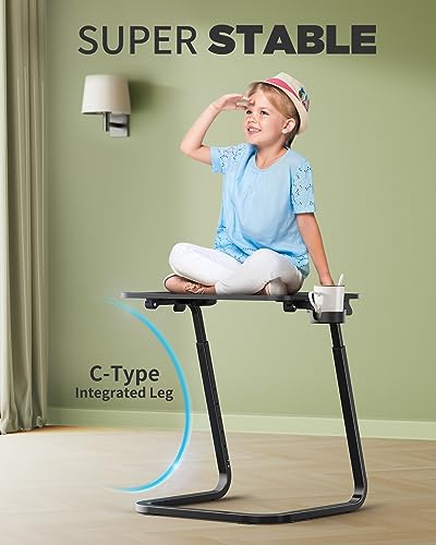 SAIJI-TV-Tray-Table-Heavy-Duty-Extra-Large-TV-Tray-Upgraded-TV-Dinner-Trays-for-Eating-Snack-Food-Tilt-Height-Adjustable-TV-Tray-Laptop-Desk-for-Sofa-Bedside-Small-Table SAIJI TV Tray Table Heavy Duty Extra Large TV Tray Upgraded TV Dinner Trays for Eating Snack Food Tilt Height Adjustable TV Tray Laptop Desk for Sofa Bedside Small Table