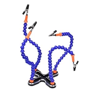 Lötstation Tool | Flexibel Lötarm -apparaat | Derde Hand Met Klem En Schroefbasis | 360 ° Helpen Hands Tool System Voor Reparatie, Sieraden, Modelopbouw, Workshop, Circuitpauze