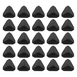 Amosfun 100 Stück Eckenschützer aus Kunststoff Dreieckig 50x50x50mm Kantenschutz für Möbelverpackungen Versandkartons und Transport