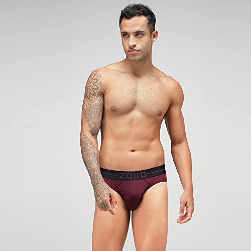 Image of Zoiro Modal Cotton Soft Men's Brief (Combo Pack) |Colour's May Vary