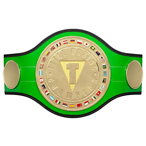 Title Boxing World Boxing Champion Title Belt, Green