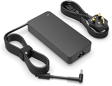 MJXYXCDH 150W Caricatore Alimentatore Per HP Omen 15 17, Caricabatterie Per Hp Zbook 15 G6 G5 G4 G3 Pavilion Gaming 15 17 Elitebook 1050 ADP-150XB TPN-CA11 Adapter