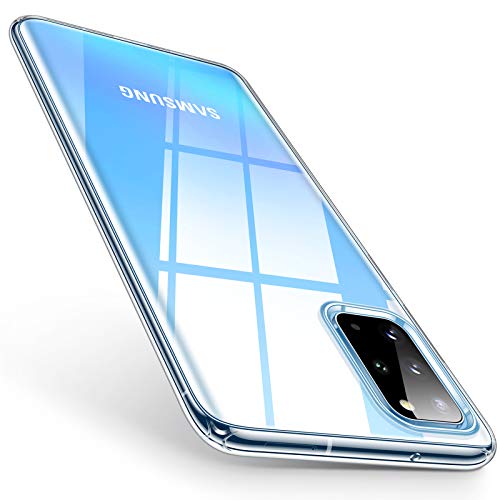 TORRAS Crystal Clear S20 Plus Case, [Anti-Yellow] Galaxy S20 Plus Case, Ultra Thin Slim Soft Shockproof Cover Designed for Samsung Galaxy S20 Plus Case, Crystal Clear