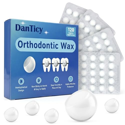 Imagen de DanTicy Cera de ortodoncia para aparatos ortopédicos
