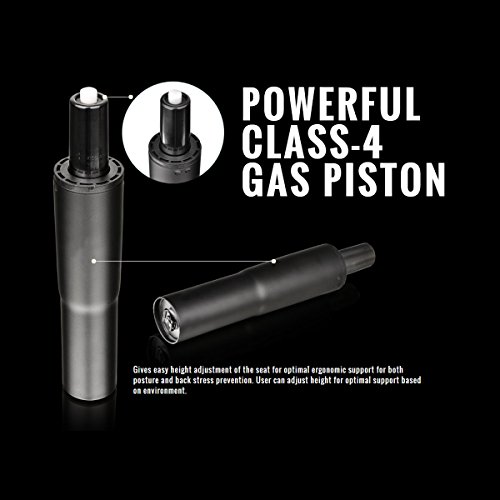 TT e-Sports GTC 500 Nero & Blu Comfort Series Gaming Chair, in Ecopelle, Colore: Nero/Blu, Similpelle, Black/Red, 53.5x59.5x142 cm - Sedia gaming - Immagine 17