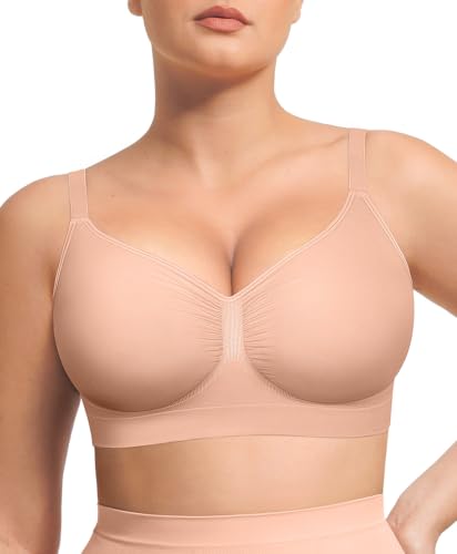 Image of Lover-Beauty Bralettes for Women Wireless Stretch Unlined Everyday Bra