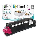Inkadoo Toner per Kyocera 1T02NRBNL0 / TK-5140M Magenta Compatibile ECOSYS M 6530 CDN ECOSYS P 6130 CDN ECOSYS M 6030 CDN Toner per stampante
