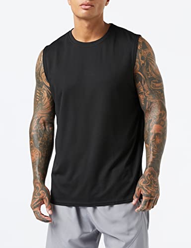 MEETYOO Mannen Mouwloze Sneldrogende Tank T-shirt Vest Top Voor Running Gym Sport Fitness - Image 3