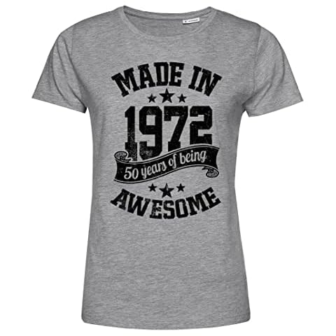 Camiseta 50 años impresionante orgánica Cover