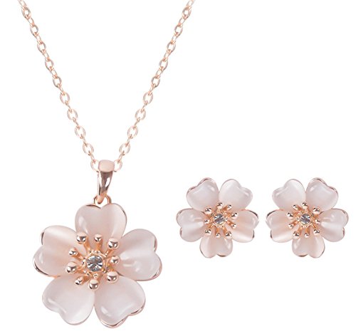 Hosaire La Sra Estilo Y Elegante Diamantes De ImitaciÓn De Color Dorado De Crisantemo Collar De Dos Piezas Pendientes Joyas De Novia Regalos De Boda De Novia