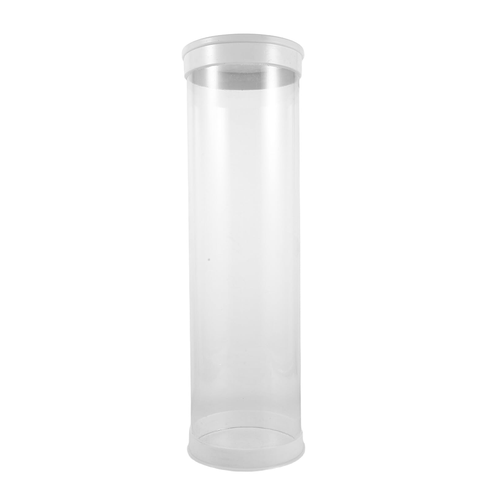 ERINGOGO Tube de Rangement Rigide pour Flotteurs de Pêche en PC Transparent Bouchons Étanches, Réglage Polyvalent pour Pêche en Bord de Mer en Extérieur