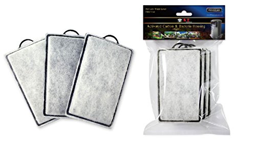 S.T. International Activated Carbon for Low-Water Level Filter, 3-Pack