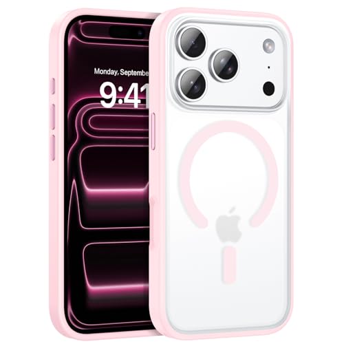 Coque iPhone 17 Pro MagSafe matte translucide fine protection