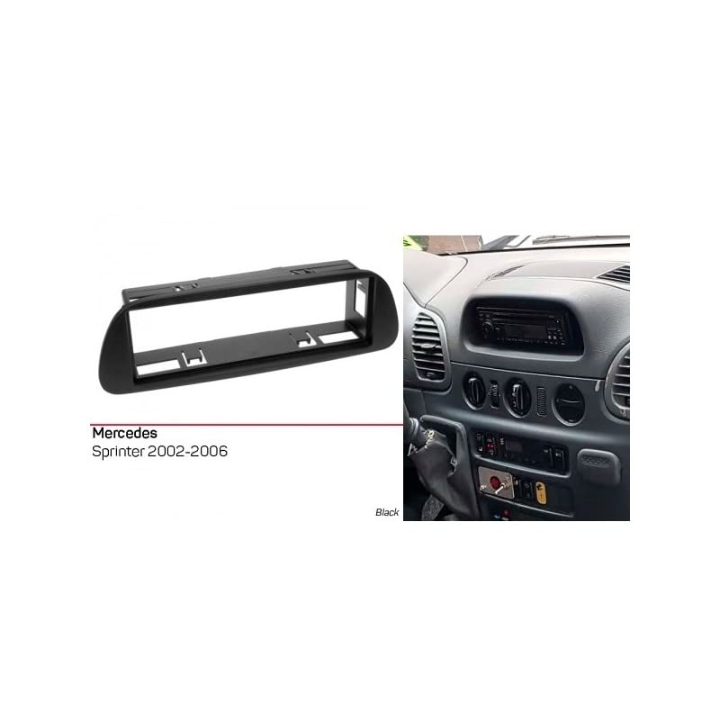 Kit Montage Autoradio 2 DIN Sound-way - Compatible Mercedes Classe A/B, Viano, Vito, Sprinter Kit Autoradio