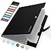 Sooez Accordion File Organizer, Letter Size Expanding File Folder with Labels, 5 Pocket Folders for Document, Portable Paper Bill Receipt Organizer for Home School Office Supplies, A4 Size, Black