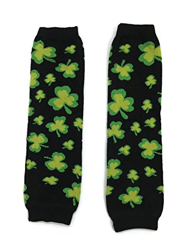 Rush Dance Feast of Saint St Patrick's Day Baby/Toddler Leg Warmers Clover Shamrck