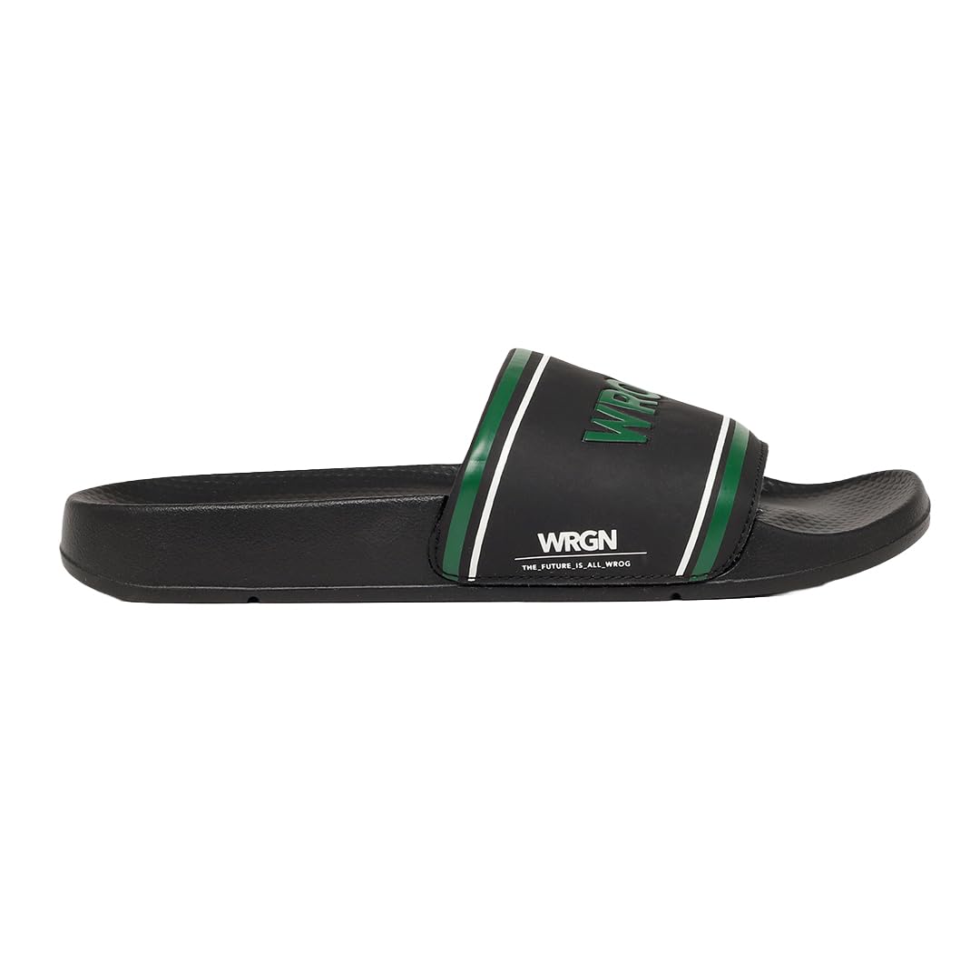 wrogn Men's Anti-slip Sliders-picture-11