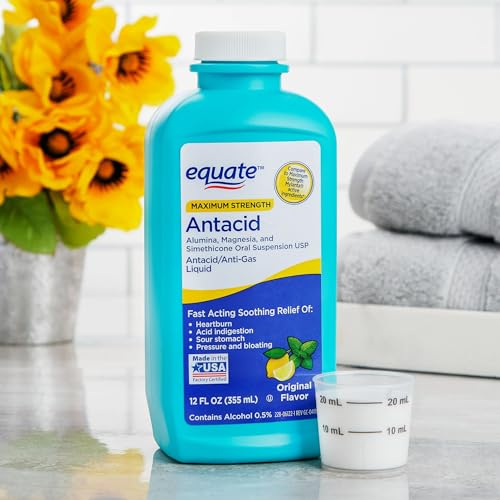 Maker Explorador Equate Maximum Strength Antacid Over-The-Counter Original Flavor Liquid thumb #1