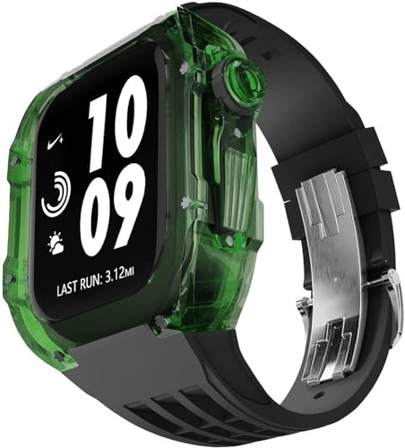 Kit de modificación transparente para iWatch Ultra que protege con estilo