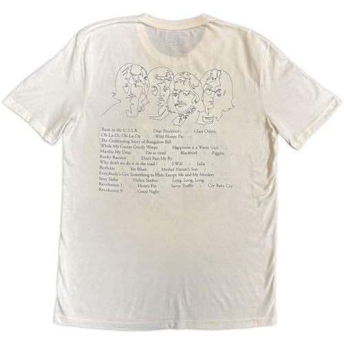 T-shirt The Beatles Apple par Rock Off pour revivre l'époque de Abbey Road