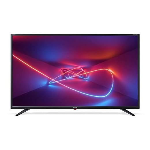 SHARP LC-43UI7352E 109 cm (43 tum) TV-apparat (4K Ultra HD Smart LED TV, HDR, Triple Tuner)