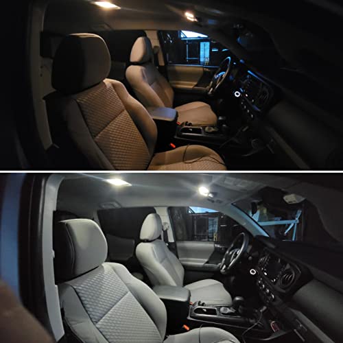 Kit de 8 Bombillas LED Blancas para Interior Jeep Liberty miniatura 4