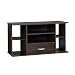 Sauder Beginnings Panel TV Stand, For TV's up to 42", Cinnamon Cherry finish