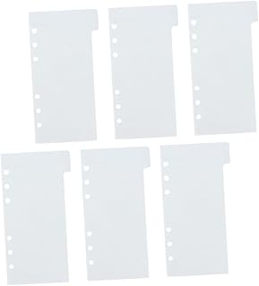 Tofficu 1 Conjunto De Pastas De Arquivo Pastas De Bolso Clipes De Fichário Envelopes Divisores De Fichário Bolsa De Fichário De Orçamento Bolso De Cartão De Visita Bolsa Bolsas