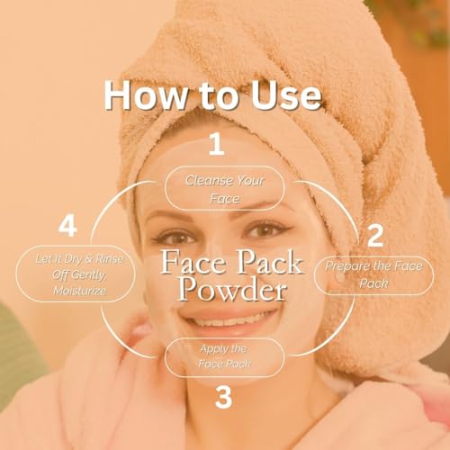 Image of Khadi Papaya Face Pack Powder 100g | For Dark Sports, Pigmentation & Anti Aging | Glowing & Brightening | Pure, Natural & Ayurvedic | Removes Durt & Impurities | Face Pack for Men & Women
